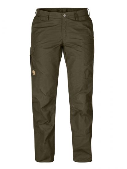 Karla Trousers  Dark Olive 