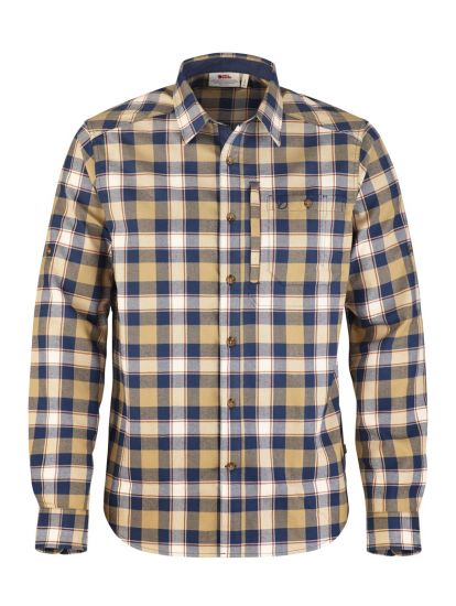 Fjallglim Shirt LS M  Blueberry 