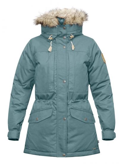 Singi Down Jacket W   Frost Green 