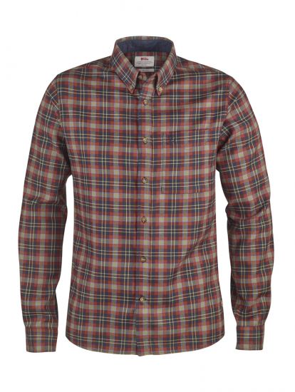 Stig Flannel Shirt M  Autumn Leaf 