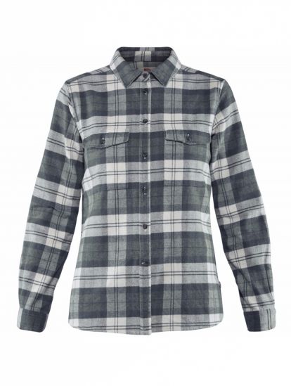 Ovik Heavy Flannel Shirt W  Dusk 