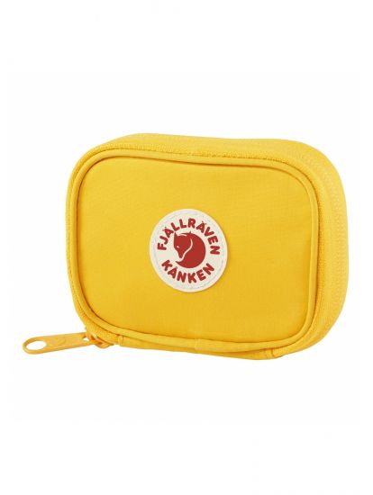 Kanken Card Wallet  Warm Yellow 