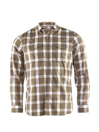 Singi Flannel Shirt LS M  Dark Sand 