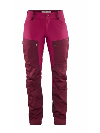 Keb Trousers W  Dark Garnet/Plum 