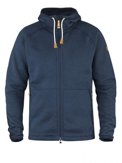 Ovik Fleece Hoodie  Navy 
