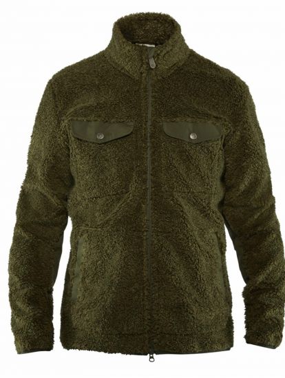 Greenland Pile Fleece  Deep Forest 