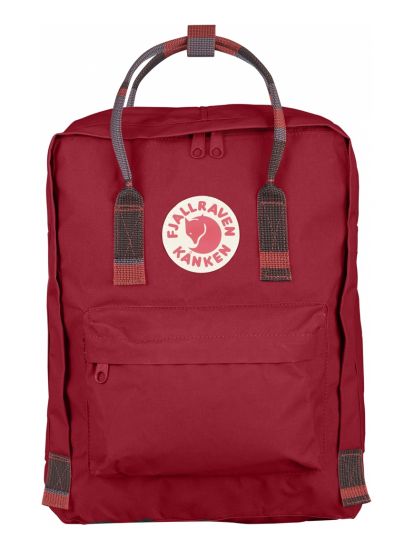 Kanken  Deep Red/Random Blocked 