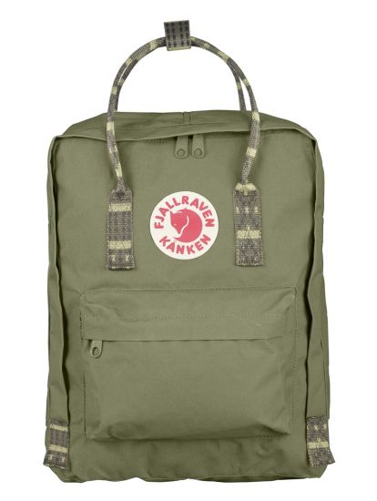 Kanken  Green/Folk Pattern 