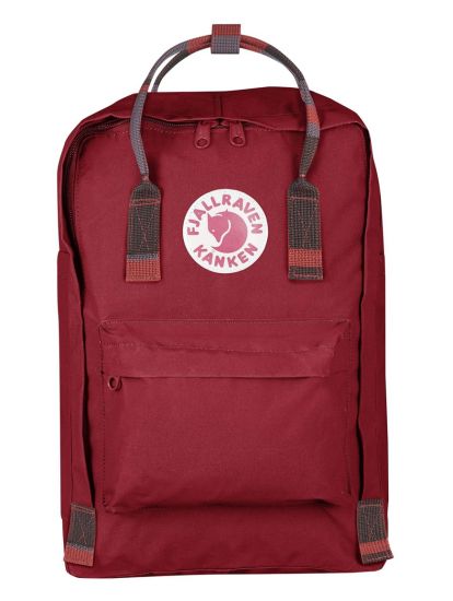 Kanken Laptop 15"  Deep Red/Random Blocked 
