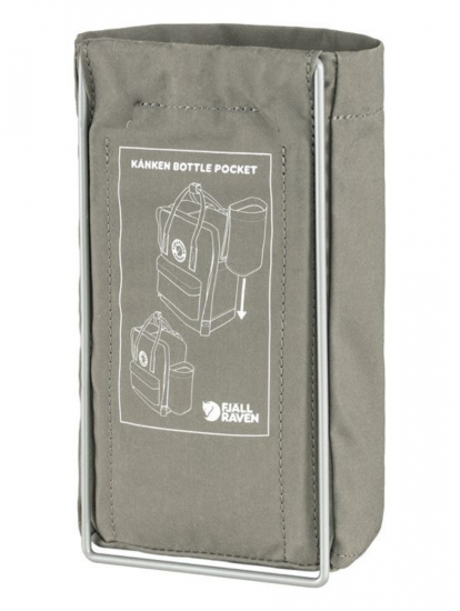 Kanken Bottle Pocket  Fog 