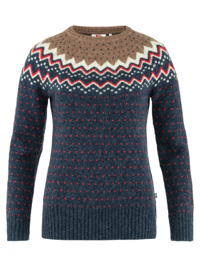Ovik Knit Sweater W  Navy 