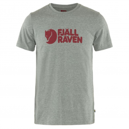 Fjallraven Logo T-shirt M  Grey Melange 