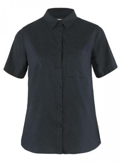 Ovik Travel Shirt SS W  Dark Navy 