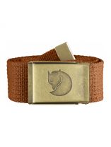 Canvas Brass Belt 4 cm