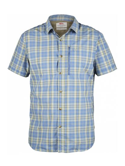 Abisko Hike Shirt SS  Blue Ridge 