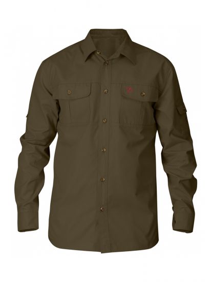 Singi Trekking Shirt LS  Dark Olive 