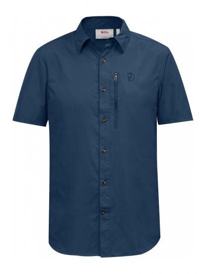 Abisko Hike Shirt SS  Uncle Blue 