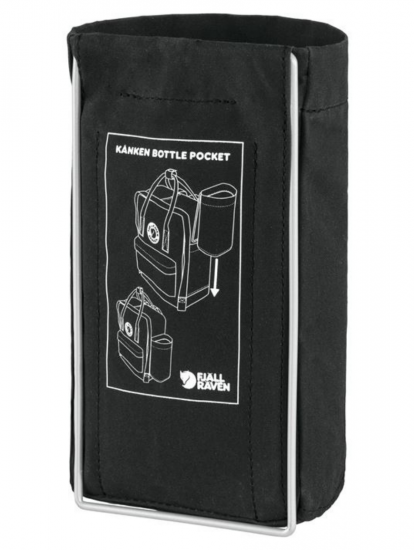 Kanken Bottle Pocket  Black 