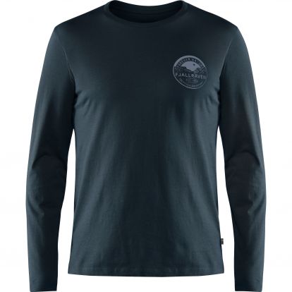 Forever Nature Badge LS M  Dark Navy 