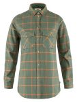 Додаткове фото Ovik Twill Shirt LS W  Chalk White/Cabin Red 