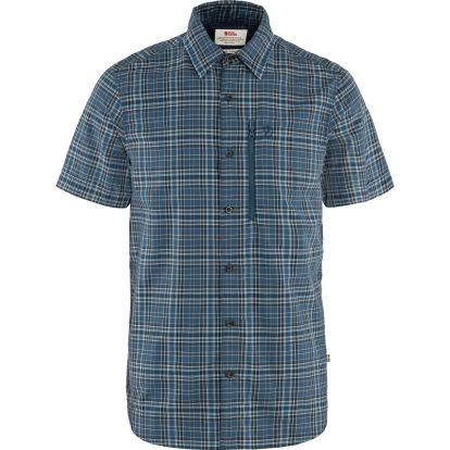 Abisko Hike Shirt SS  Indigo Blue/Dark Navy 