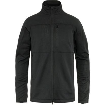 Abisko Lite Fleece Jacket M  Black 