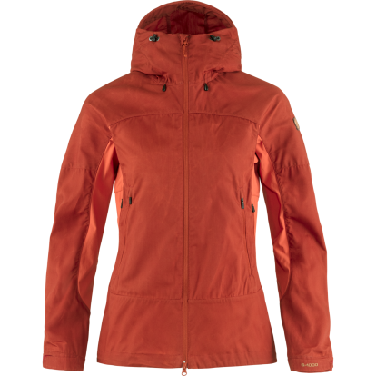 Abisko Lite Trekking Jacket W  Cabin Red/Rowan Red 