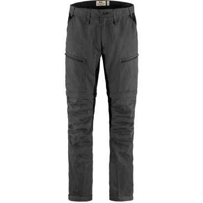 Abisko Lite Trekking Zip-off M Reg  Dark Grey/Black 