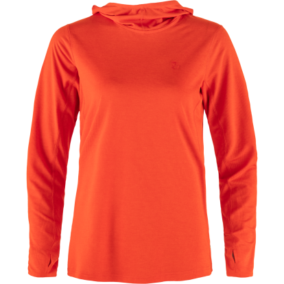 Abisko Sun-hoodie W  Flame Orange 