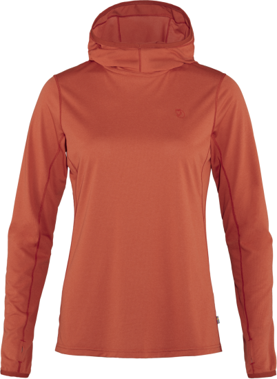 Abisko Sun-hoodie W  Rowan Red 