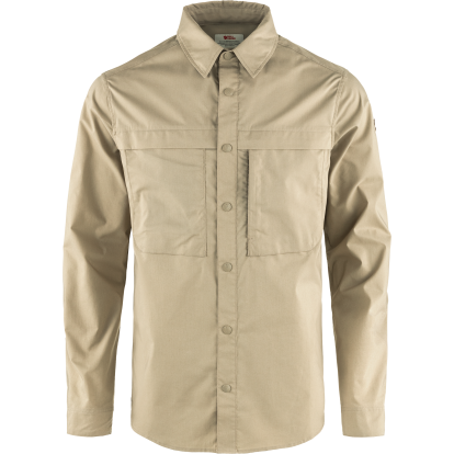 Abisko Trail Shirt LS M  Fossil 