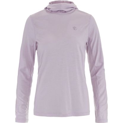 Abisko Wool Hoodie W  Lavender Mist 