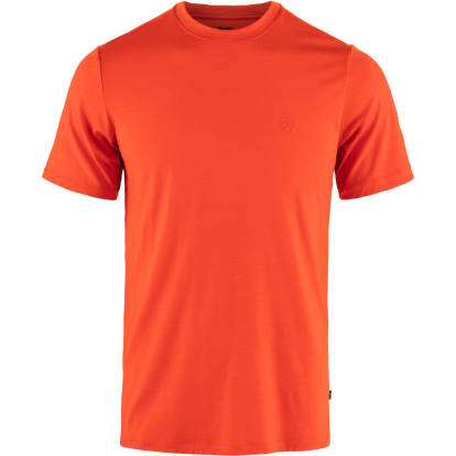 Abisko Wool SS M  Flame Orange 
