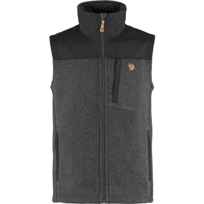 Buck Fleece Vest M  Graphite 