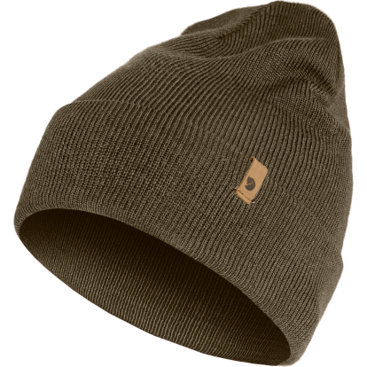 Classic Knit Hat  Dark Olive 