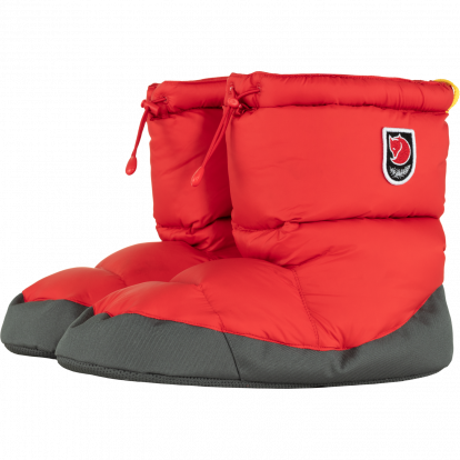 Expedition Down Booties  True Red 