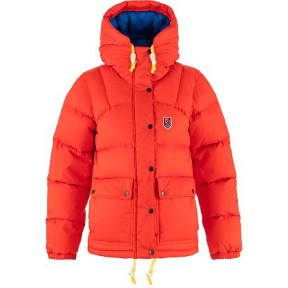 Expedition Down Lite Jacket W  Flame Orange/UN Blue 