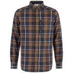 Додаткове фото Fjallglim Regular Shirt M  Dark Navy/Maroon 