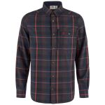 Додаткове фото Fjallglim Regular Shirt M  Dark Navy/Maroon 
