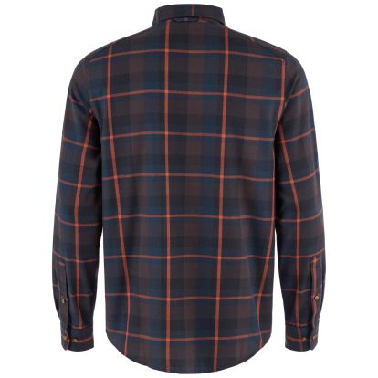 Додаткове фото Fjallglim Regular Shirt M  Dark Navy/Maroon 