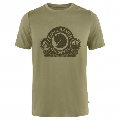 Abisko Wool Classic SS M  Light Olive 