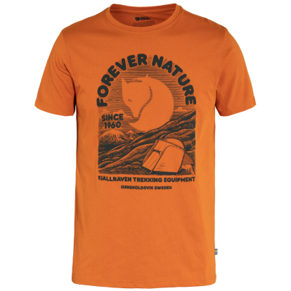 Fjallraven Equipment T-shirt M  Sunset Orange 