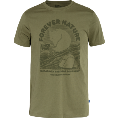 Fjallraven Equipment T-shirt M  Green 
