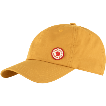 Fjallraven Logo Cap  Mustard Yellow 