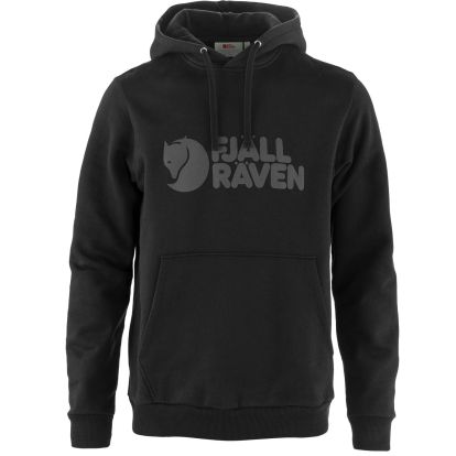 Fjallraven Logo Hoodie M  Black 