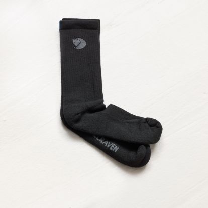 Fjallraven Wool Sock  Black 