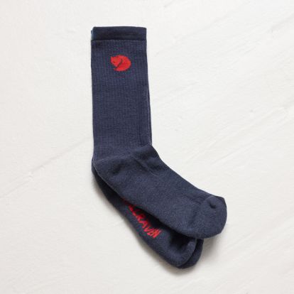 Fjallraven Wool Sock  Navy 