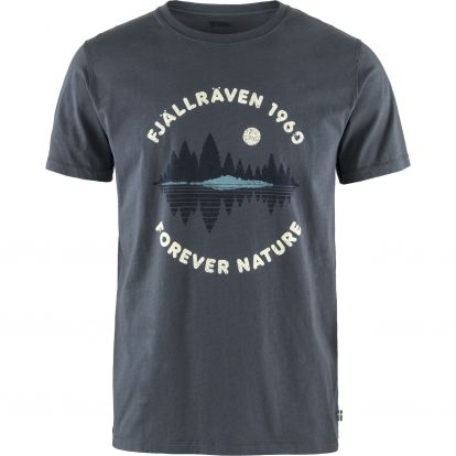 Forest Mirror T-shirt M  Navy 