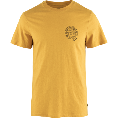 Hemp Blend Out Here T-shirt M  Ochre 