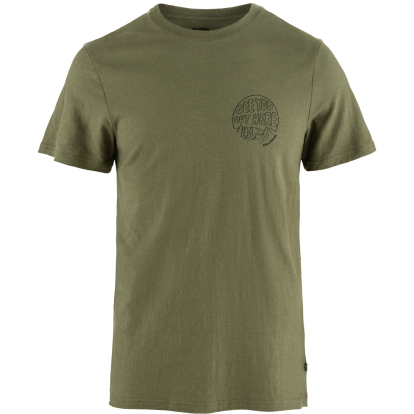 Hemp Blend Out Here T-shirt M  Green 